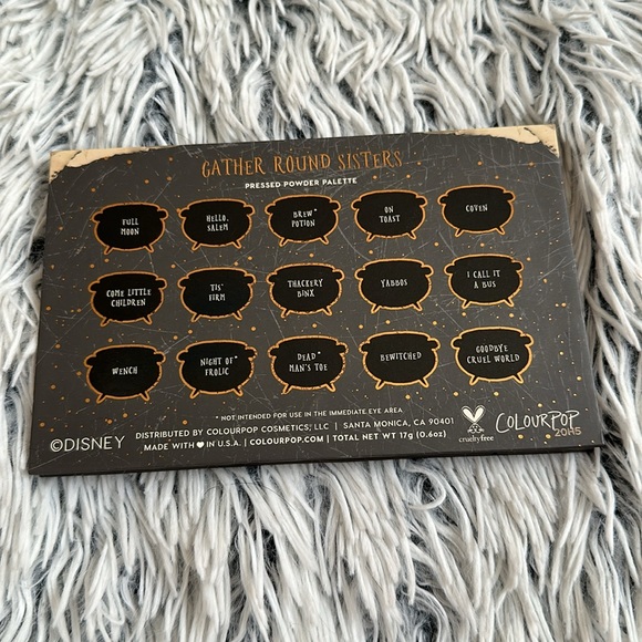 Colourpop Hocus Pocus Gather Round Sisters Eyeshadow Palette - Picture 4 of 4